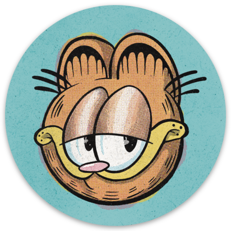 Clara Stamer Lasagna Cat Sticker