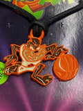 Vintage 1996 Warner Bros. Space Jam Dribbling Taz Necklace