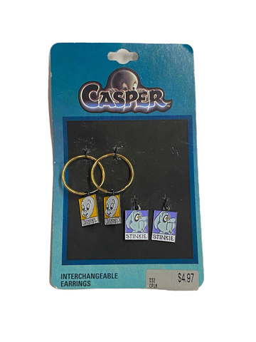 Vintage 1995's Casper & Stinkie Earrings