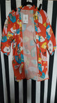 Vintage 1960's Orange Kimono Robe