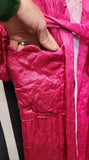 Vintage 1940's Pink Quilted Robe