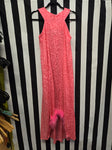 Vintage 1960's Pink Maribou Feather Gown