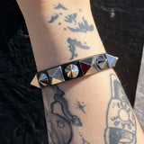 Movie Replica Elvira 'Mistress of the Dark' Studded Bracelet