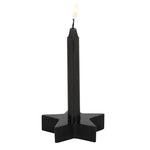 Something Different Black Star Spell Candle Holder