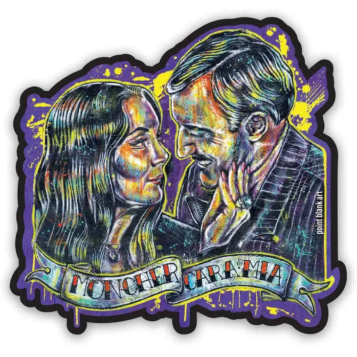 Point Blank Addams Family Vinyl Sticker Shopabernathys Point Blank Addams Family Vinyl Sticker Shopabernathys