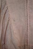 Vintage 1970s Peach Linen Maxi Dress