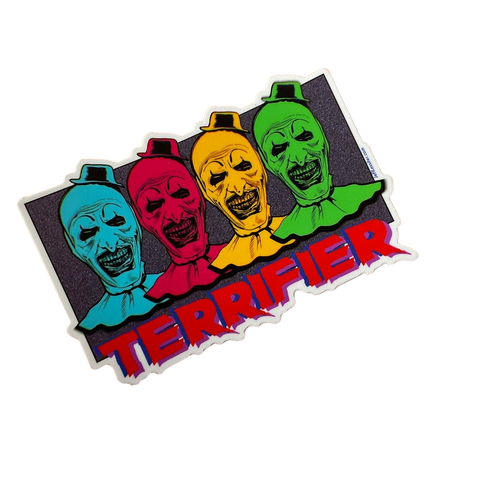 Jeff Lassiter Terrifier Art The Clown Vinyl Sticker