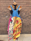 Unforgiven Size 4X Overall Scarf Dress