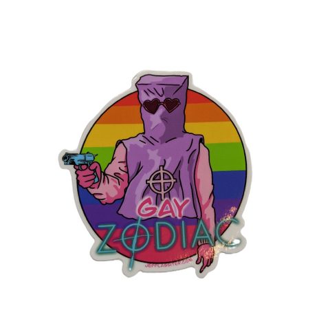 Jeff Lassiter Gay Zodiac Sticker