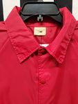 Vintage 1970s Payless Cashways Red Silk Jacket