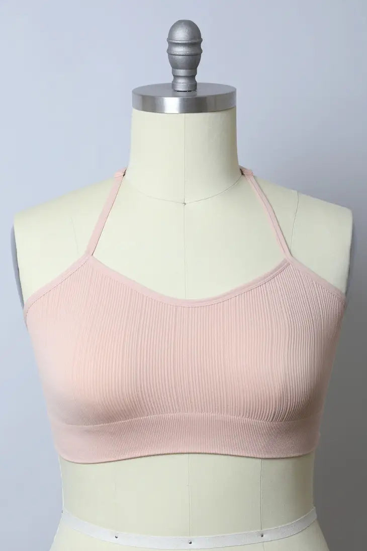 Vintage Pink Spandex Bralette Size MD – Shopabernathys