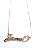 Movie Replica Rocky Horror 'Dammit Janet' Necklace