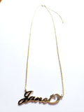 Movie Replica Rocky Horror 'Dammit Janet' Necklace