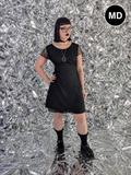 Vintage 1990s Black Just Choon Formal Dress