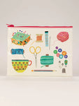 Blue Q "Sewing Kit Zipper Pouch"
