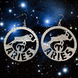 Vintage Astrological Sign Earrings