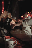 Lively Ghosts - At Rest | Silk Sleep Mask in Black