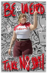 Clara Stamer Be Weird Take No Sh*t Sticker