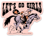 Unforgiven "Let's Go Girls" Vinyl Sticker