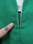Vintage Volup 60s Kelly Green Dress with Belt