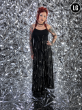 Gently Used Lip Service Black Dagger Maxi Dress