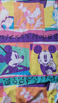 Vintage 1990s Mickey Mouse Twin Flat Sheet