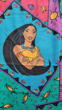 Vintage 1990's Pocahontas 3 Piece Sheet Set