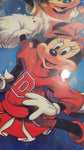 Vintage 90's Mickey Mouse and Minnnie Football Picture