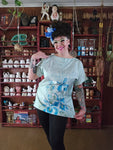 Vintage 60s Green Silk Thapawong top