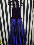 Vintage 90s Purple Velvet Gown