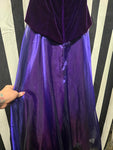 Vintage 90s Purple Velvet Gown