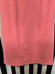 Vintage 60s Pink Polyester Mini Dress
