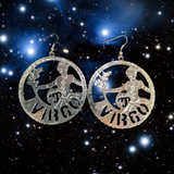 Vintage Astrological Sign Earrings