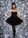Gently Used Spirit Burgundy Lace Dress