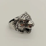 Mio Queena Tiger Head Ring