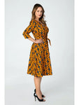 Miss Lulo Pamela Swing Dress with Pockets
