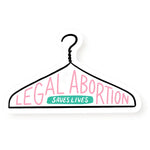 A Fink & Ink Legal Abortions Saves Life Vinyl Sticker