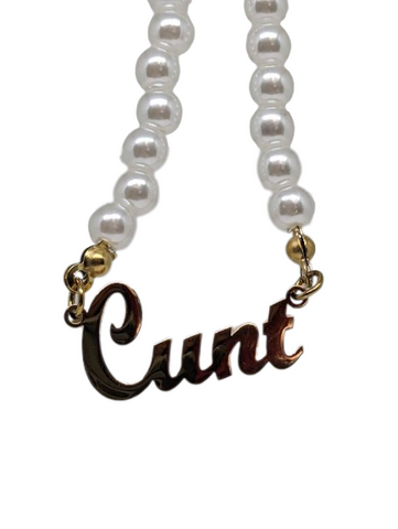 Abernathy's Pearly C*nt Necklace