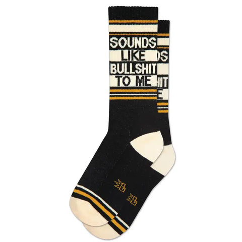 Gumball Poodle "Sounds Like Bullshit To Me" Gym Socks