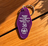 The 3 Sisters Design Co. Motel Key Fob - Boobie Trap Gentleman's Club