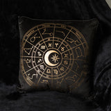 Square Astrology Wheel Cushion