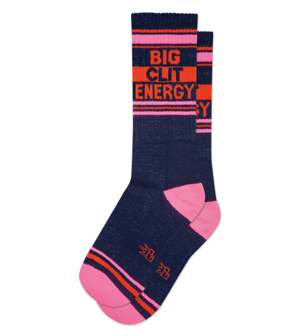 Gumball Poodle "Big Clit Energy" Gym Socks