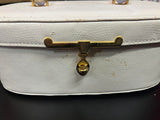 Vintage Ivory Oval Box Purse