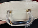 Vintage Ivory Oval Box Purse