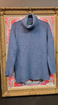 Vintage 80's Dusty Blue Wool Sweater