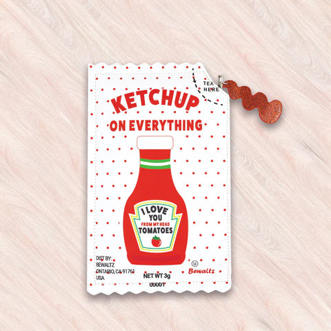 Bewaltz Ketchup Packet Crossbody Purse