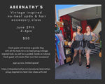 Abernathy's Pinup Inspired No-Heat Hair & Accessory Class