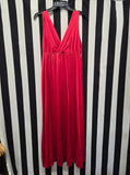 Vintage 70s Red Maxi Nightgown