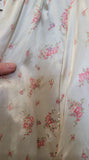 Vintage 1950's White and Pink Bedroom Jacket