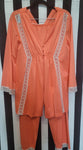 Vintage 60's Peachy Keen Pajama Set
